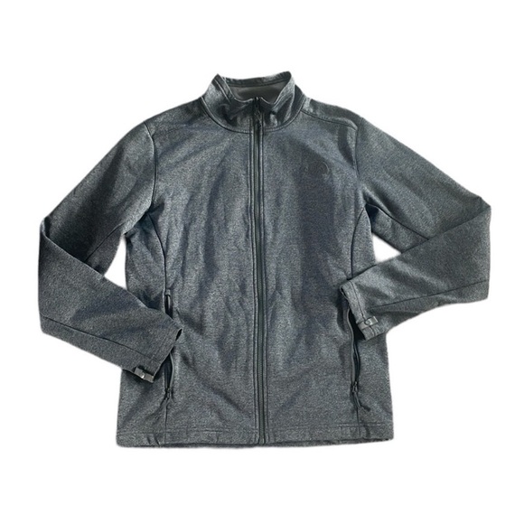 The North Face Size Medium Dark Grey Full Zip Sweatshirt Jacket. - Picture 2 of 7